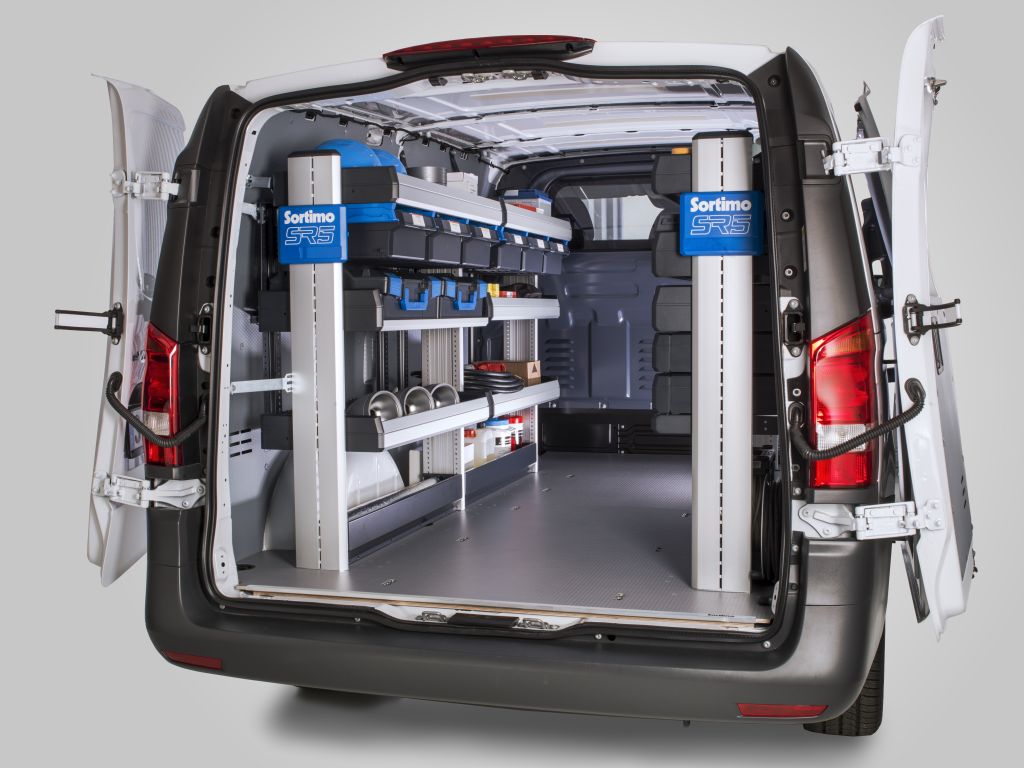 Van Equipments For Mercedes-Benz Vito - Van Racking Tecnolam